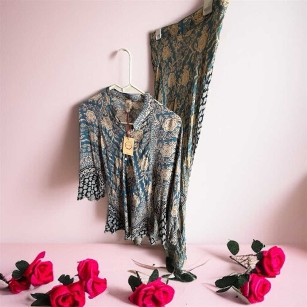Anthropologie Raga Pantset, Beachwear , Boho Vibes NWT Small